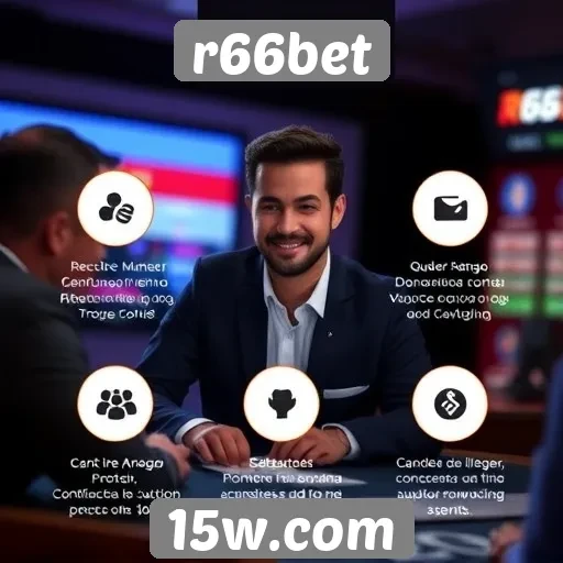 Desempenho do atendimento ao cliente no r66bet
