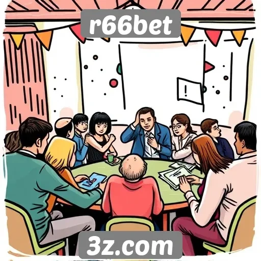 Interação e comunidade no site r66bet