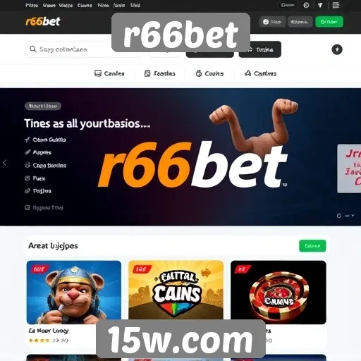 r66bet apresenta nova interface para usuários